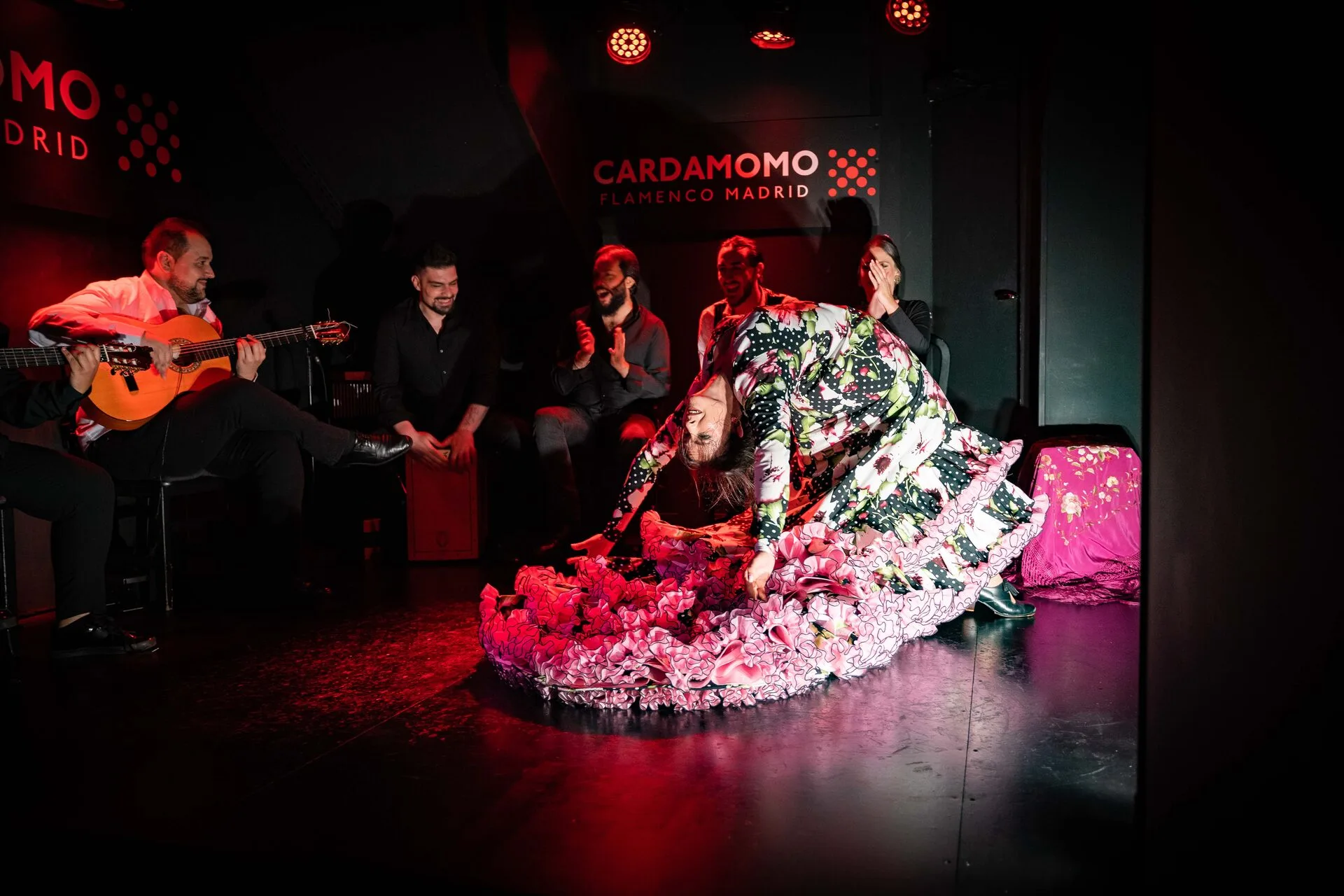 Live flamenco show at Cardamomo Madrid